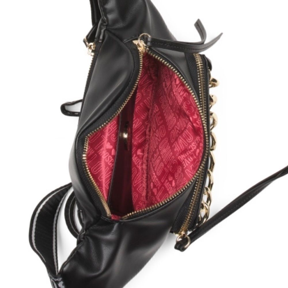 NWT Love MOSCHINO CHAIN WAIST LOGO BAG New WITH TAG​​​​ - Picture 8 of 8